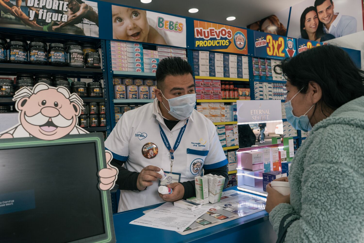 Mexico promised healthcare for all. Its failure to deliver made this smiling mascot famous
