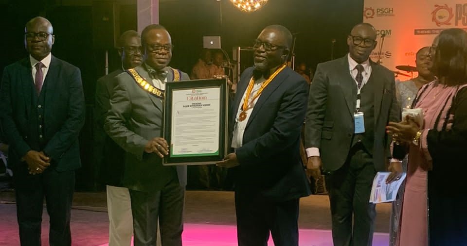 Pharmaceutical Society of Ghana honours former GM of Agogo Presby Hospital as a Fellow